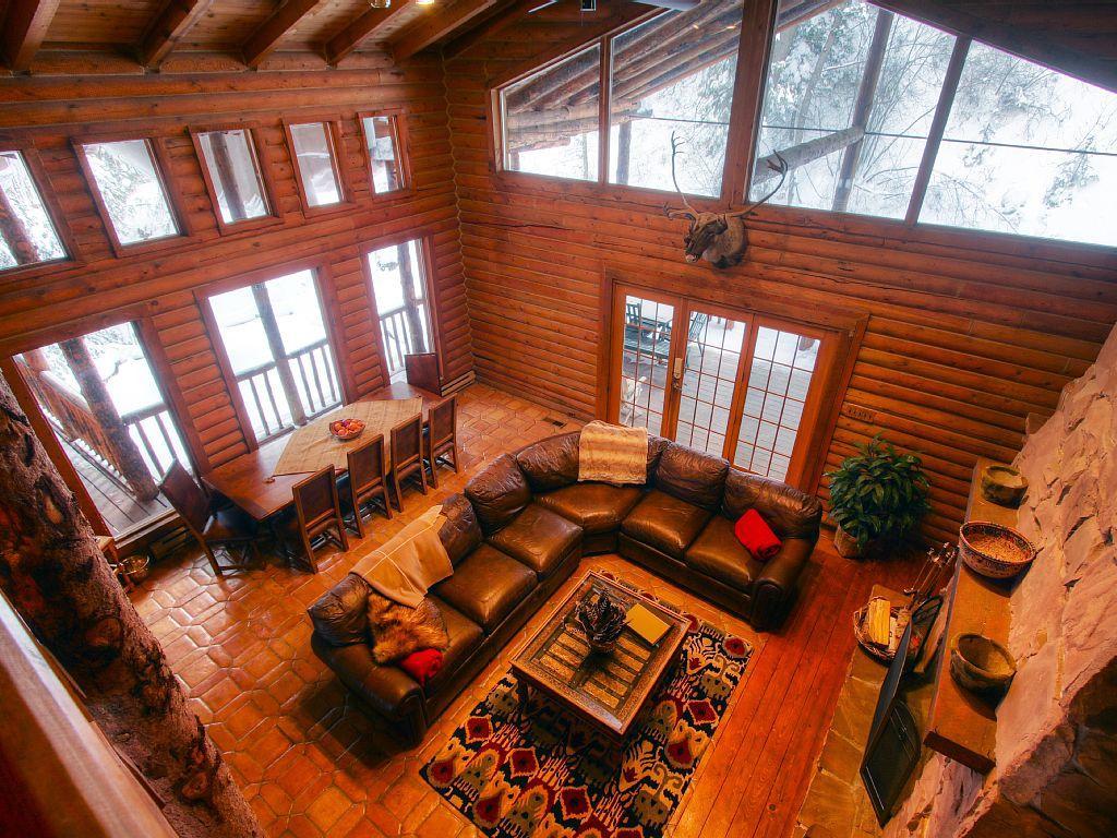 Log Cabin On The Stream Sundance, Utah Exterior foto